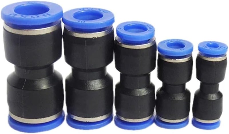 Push To Connect Fittings 50 قطعة موصلات مستقيمة سريعة PU4 مقاس للهوائية الصناعية - Image 3